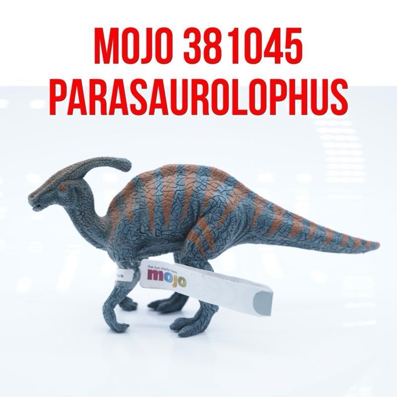 MOJO FUN 387045 Parasaurolophus Jurassic Prehistoric Dinosaur Dinosaurs Dino Dinosaurus Mainan Figur