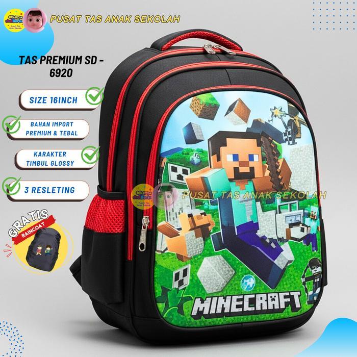 PTAS Tas Anak Laki Laki SD Roblox Tas Sekolah Anak Anak Tas Viral Tas Terbaru Jaman Sekarang Anak Co