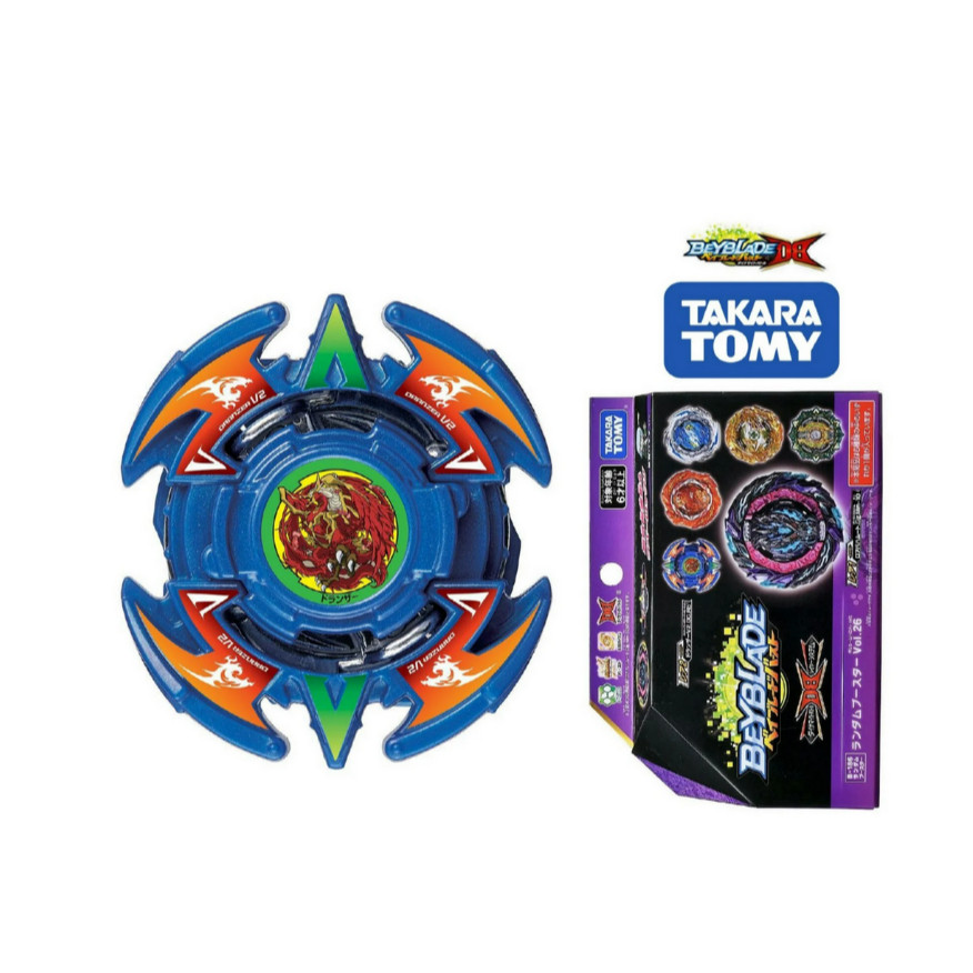 Takara Tomy Beyblade Burst B-186 03 Dranzer V2 0Cross Reboot' with Purple 10 Chassis (Confirmed)