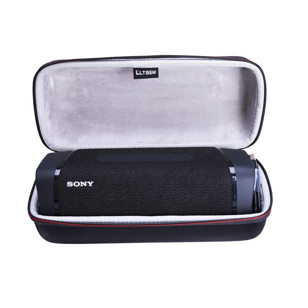 LTGEM Hard EVA Case for Sony SRS-XB33 Extra BASS Wireless Portable Speaker - Travel Protective Carry