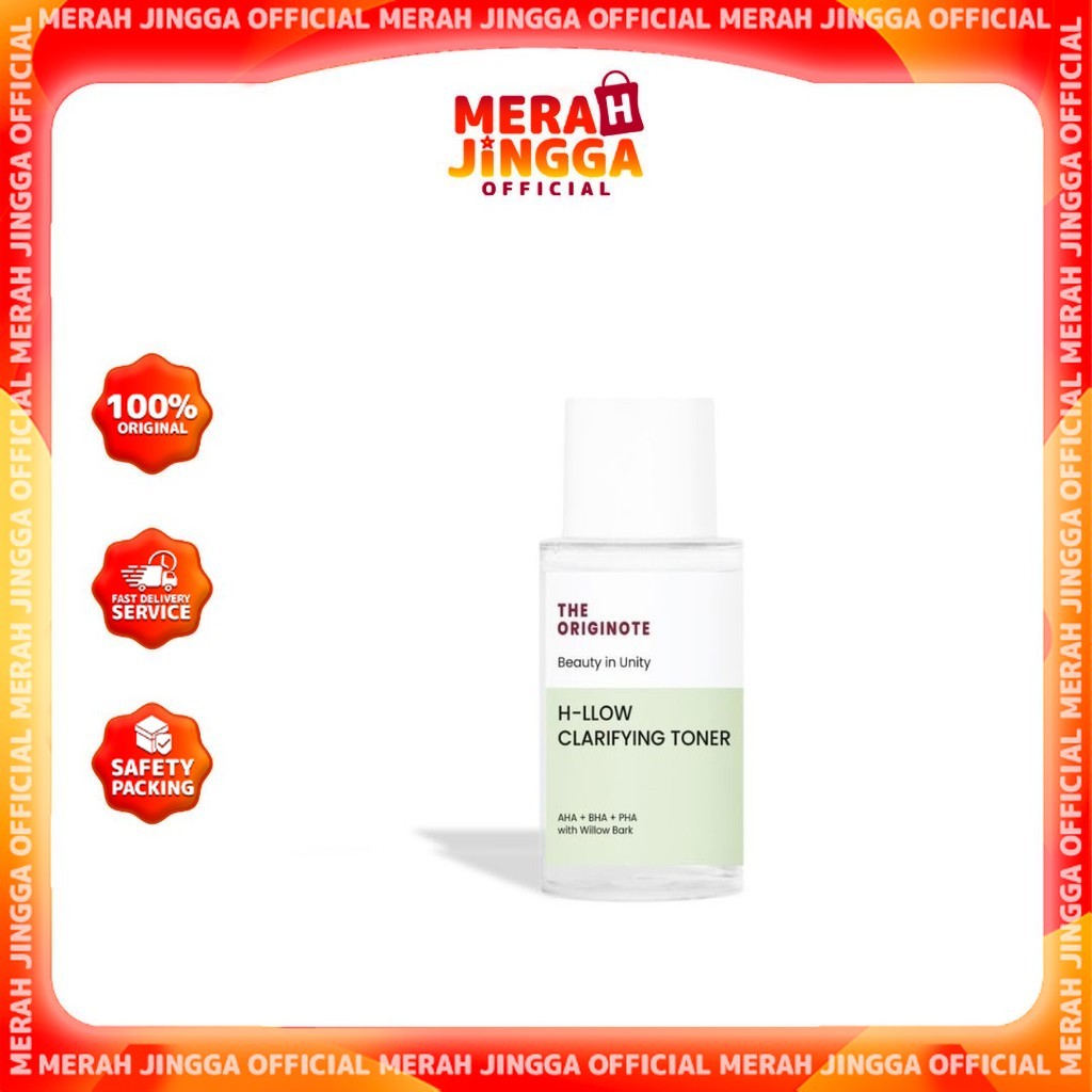 The Originote  H-llow Toner 80ml | Merah Jingga Official