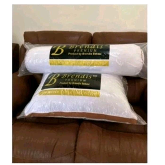 BRENDIS PREMIUM PAKET 1 BANTAL 1 GULING  EXLUSIVE HOTEL BINTANG 5 SUPER EMPUK - SET BRENDIS PREMIUM