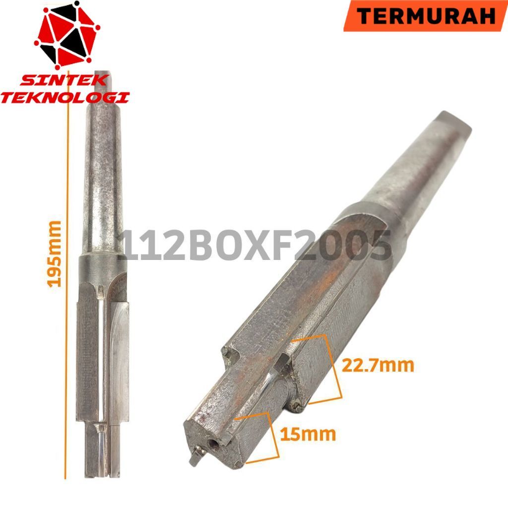 ST Reamer Step 15mm x  22.7mm Reamer Kotak Carbide Taper Shank MT2