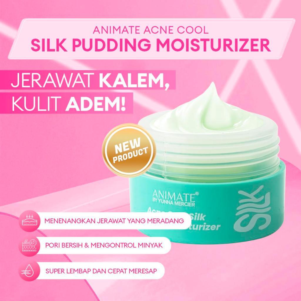 Animate Acne Cool Silk Pudding Moisturizer 10gr
