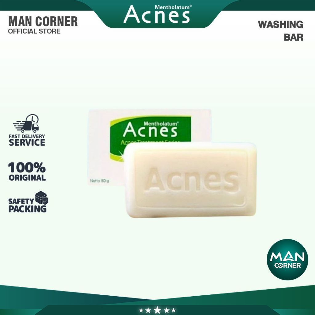 Acnes Washing Bar 80g | Man Corner