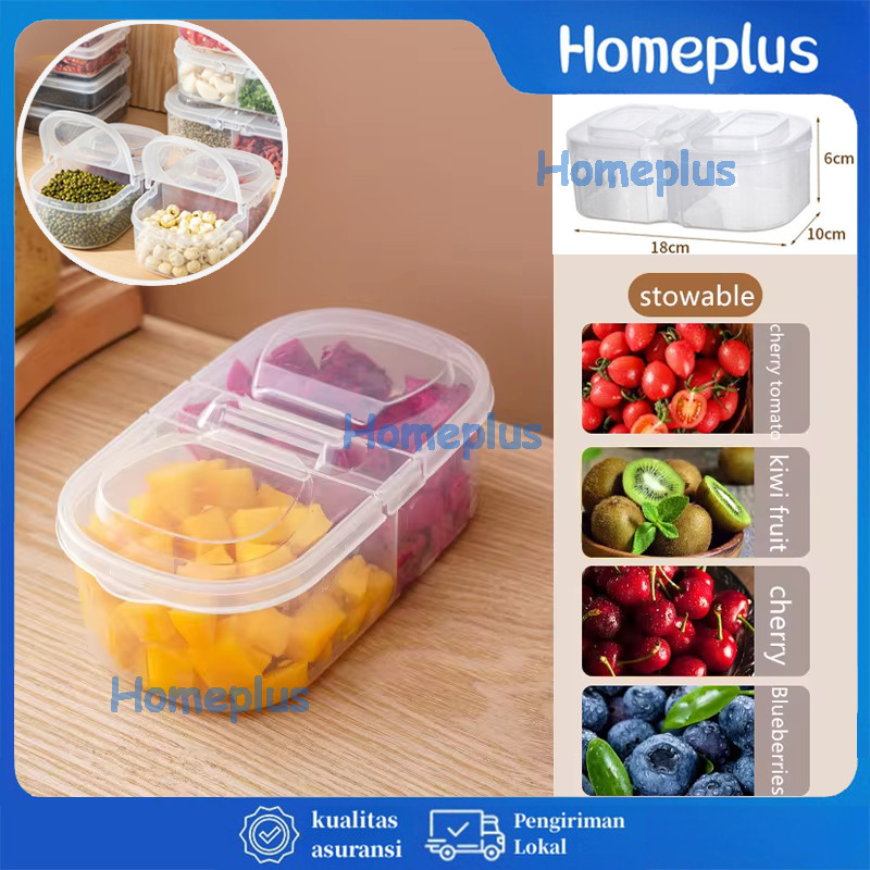 Kotak Dapur / Food Container Transparan / Fresh Box Kedap Udara / Serbaguna Plastik