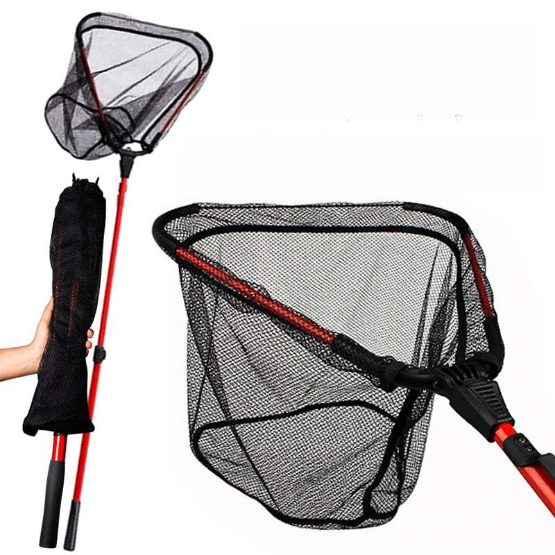 Ukuran Yang Berbeda Jaring Ikan Serokan Ikan Pancing Ikan  Besar Kecil Pancing Jaring Seser Ikan