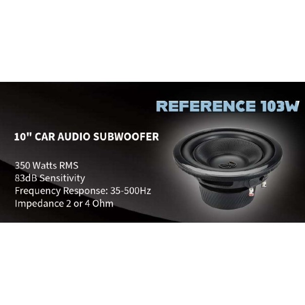 Subwoofer Mobil - Subwoofer Infinity Reference 103W - 10 Inch - Car Audio Subwoofer - Audio Mobil - 