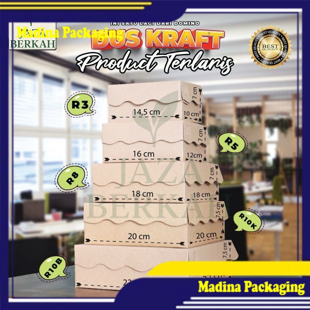 KARDUS SNACK BOX KUE KEMASAN BOX JAJAN RENDA POLOS
