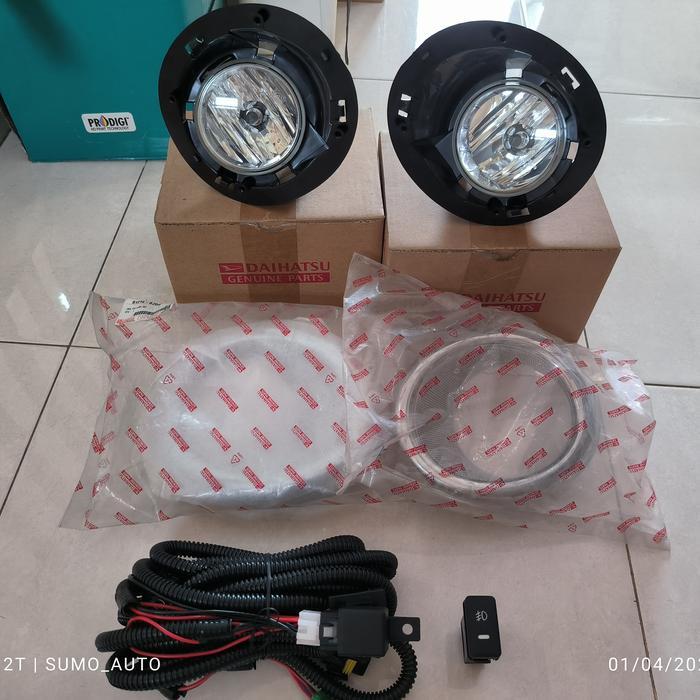 foglamp set daihatsu AYLA 2013-2016 lampu kabut lampu fog lamp ayla