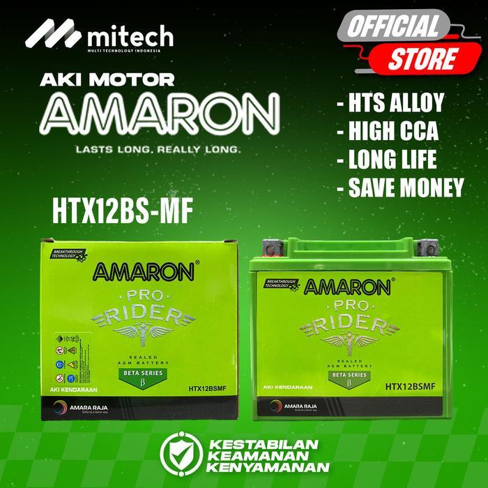 Amaron Aki Triumph Scamer / Bonneville HTX12 Aki Kering 12V / 10Ah