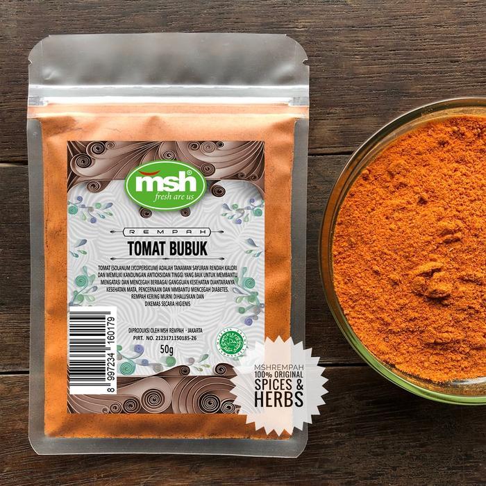 MSH  Tomat Bubuk  50  GRAM - Not Specified