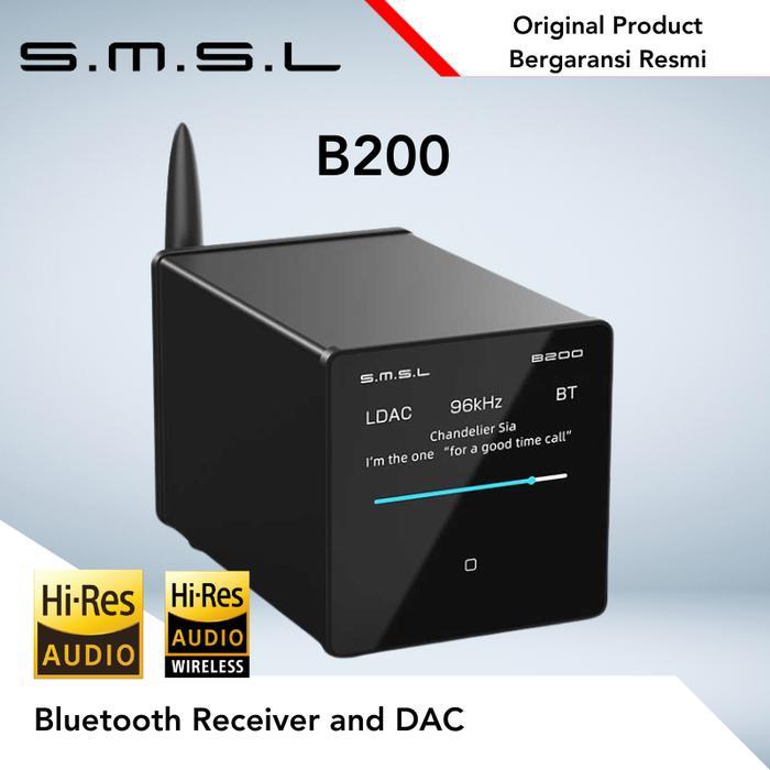 SMSL B200 Bluetooth Receiver and DAC Digital Audio Converter