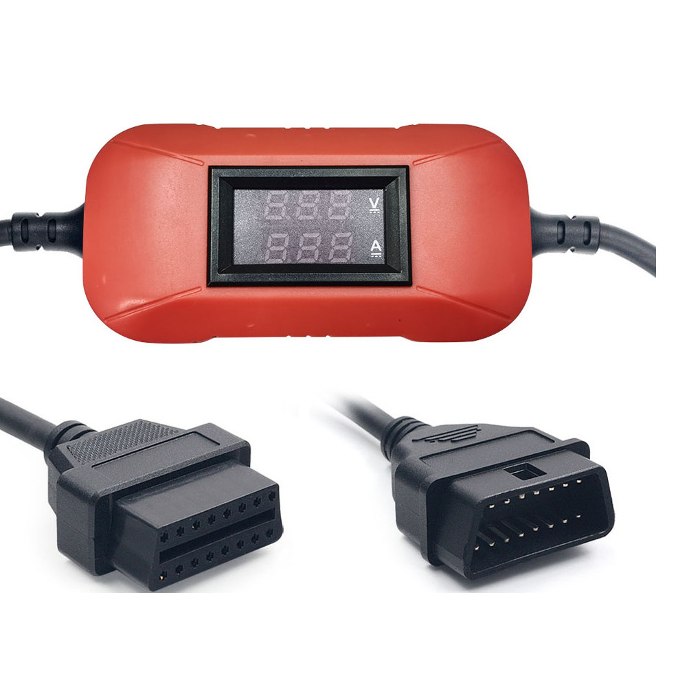 24V to 12V Heavy Duty Truck Adapter Cable 24V12V Adapter Red