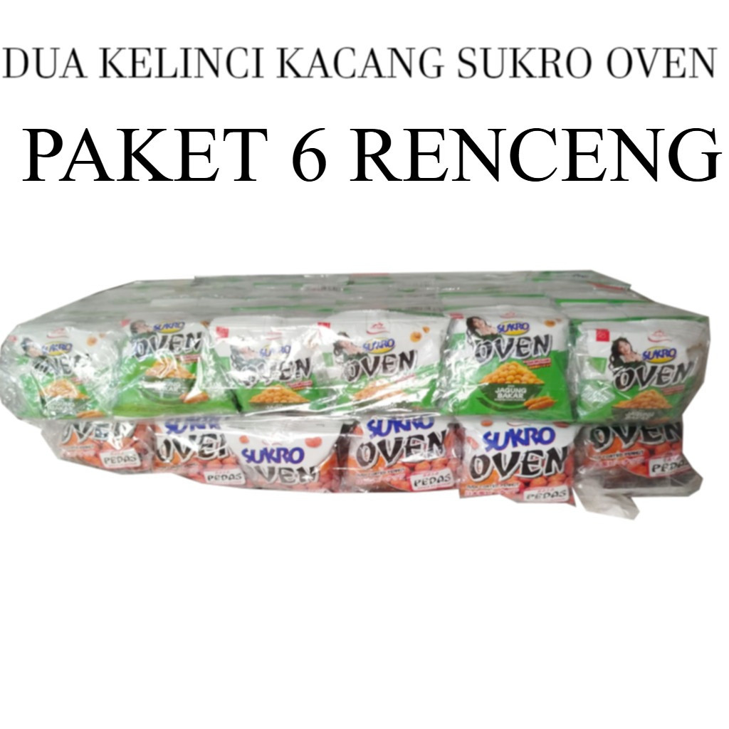 PAKET 6 RENCENG DUA KELINCI SUKRO OVEN DUA KELINCI