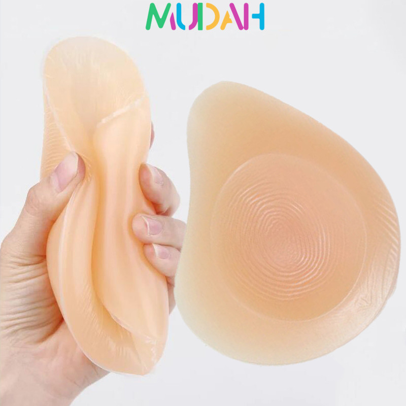 1 Buah Silicone Silikon Bra Mastektomi Insert Pad Penyumpal Breast Cancer Payudara Palsu