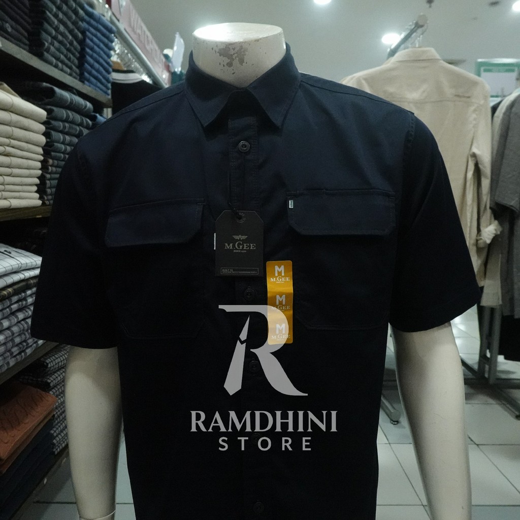 MGEE Kemeja Pendek Pria TUDOR CKPR 005 1125