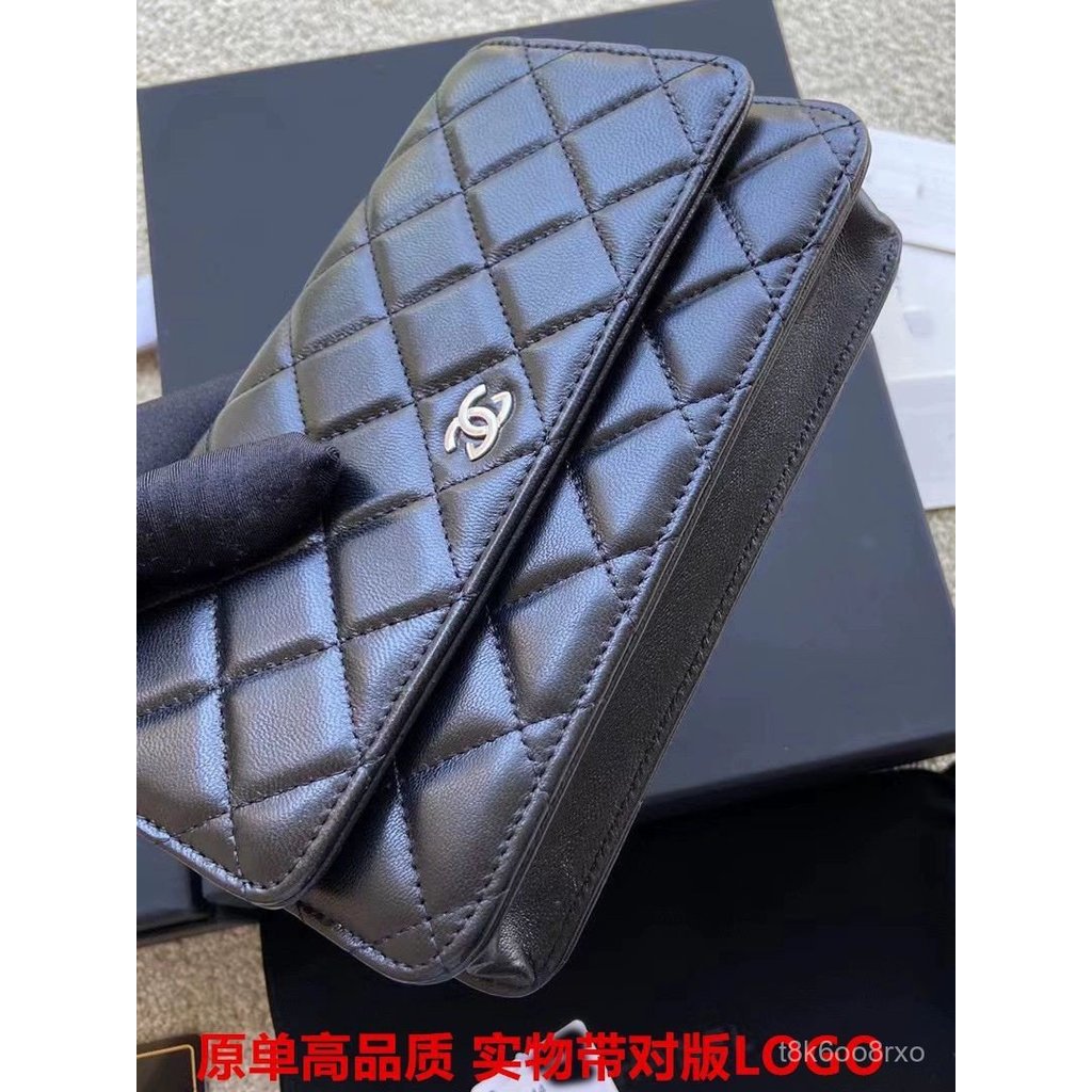 Classic Chanel Style wos Quilted Chain Crossbody Small Bag Caviar Cowhide Fortune Bag Small Square B
