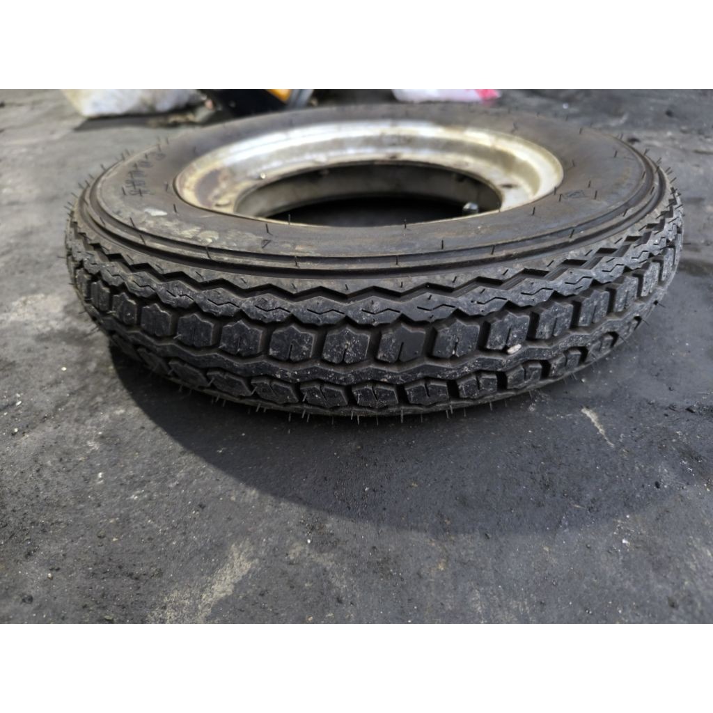 Velg besi Vespa+Ban luar 1 set 350-10 Velg ori bawaan motor