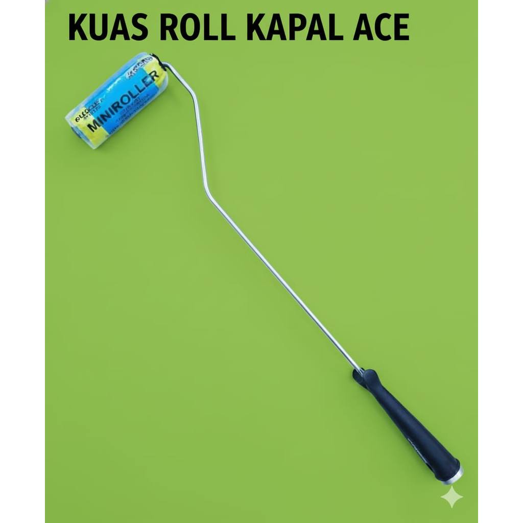 Kuas roll kapal ACE kecil , Kuas Roll Kapal ACE, Kuas Roll Kecil, Kuas Cat Tembok