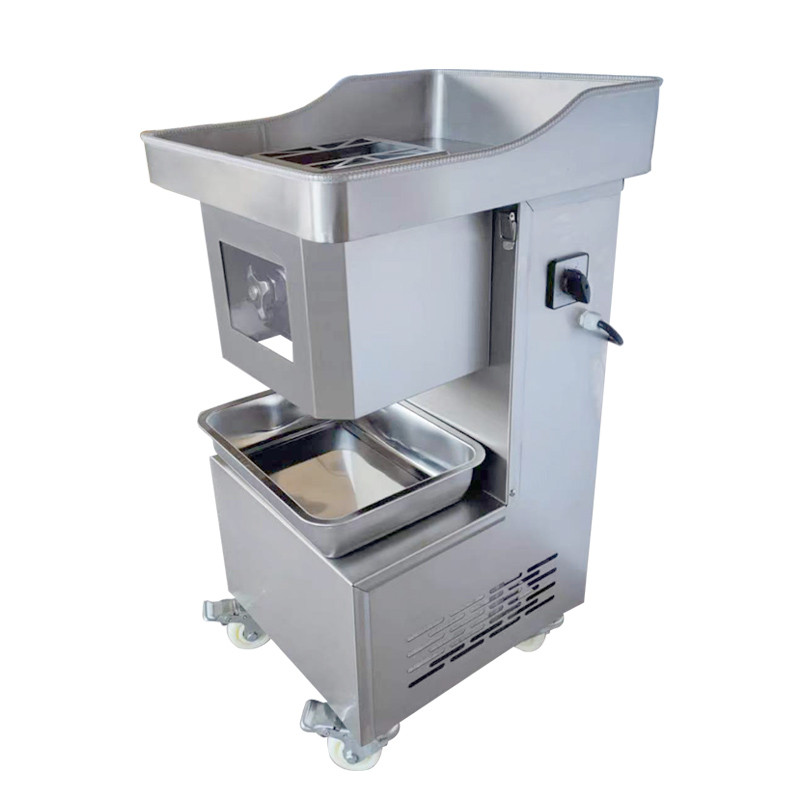 Vertical Meat Slicer Machine Commercial Electric Automatic Fresh Meat Slicer Shredded maker