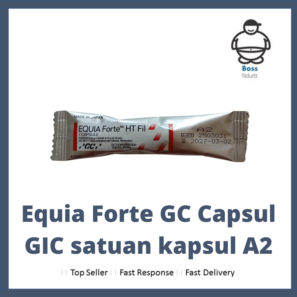Equia Forte HT Fil GC Capsul GIC satuan kapsul A2 Dan A3