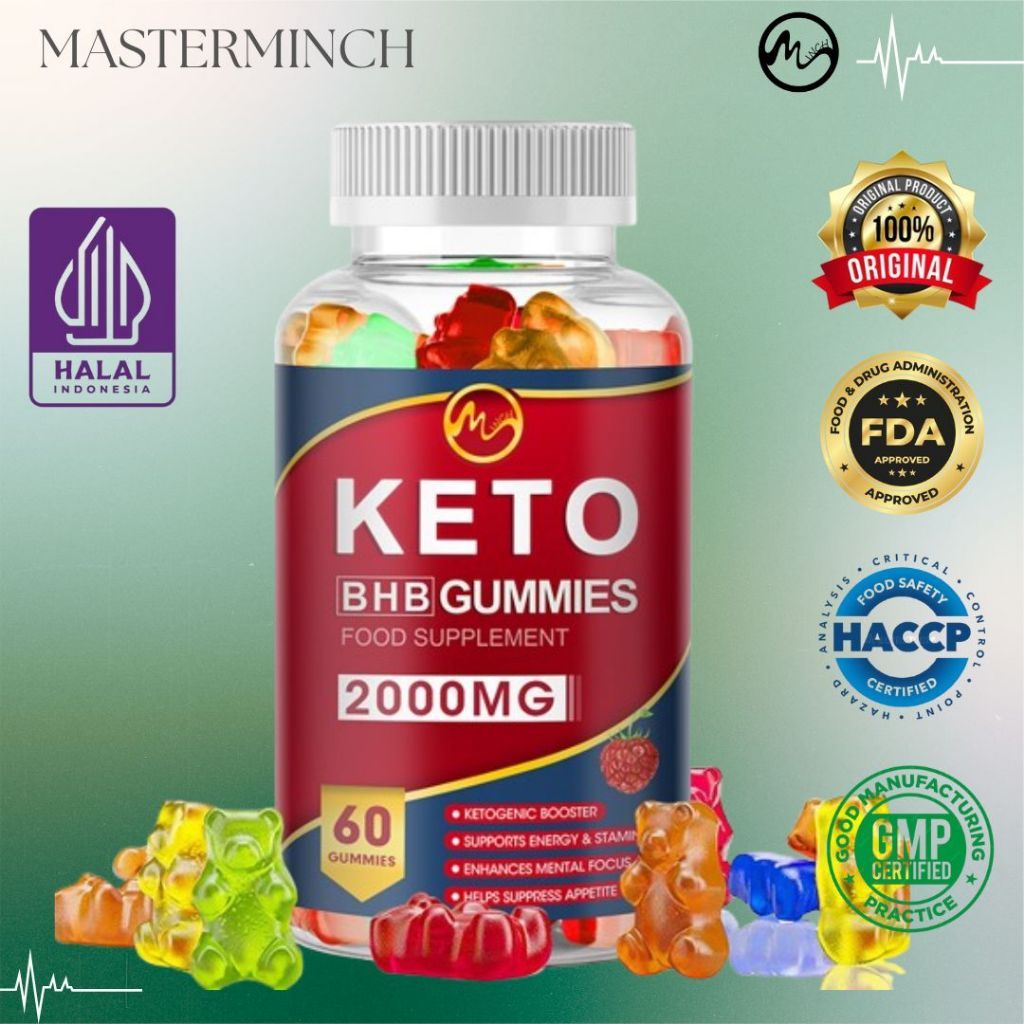 Minch USA Nature BHB Cuka Sari Apel Ketogenik Ketogenik Pembakar Lemak Pembakar Lemak Penurunan Bera