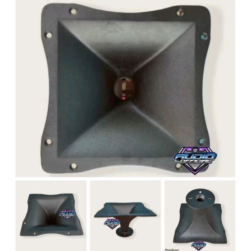 Horn Tweeter Uk 25x25cm Model RCF / Corong Twiter Bahan Diral Cor Almunium