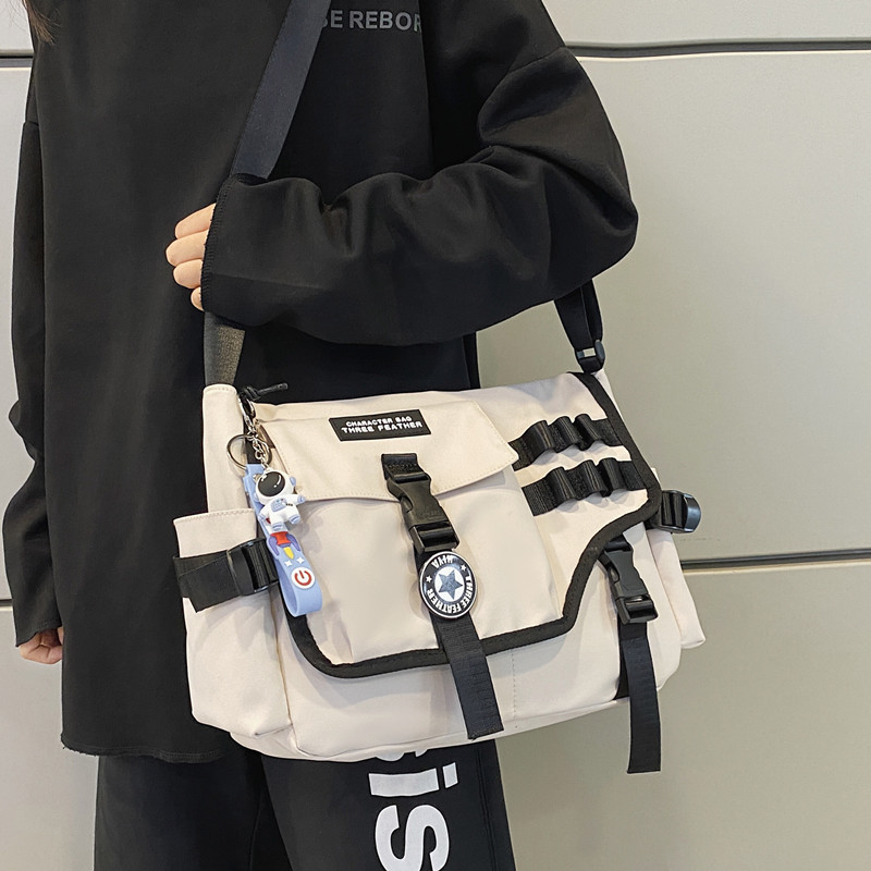 Canvas Crossbody Bags for Women 2023 Nylon Men Postman Student Shoulder Messenger Bag Large Satel Fa