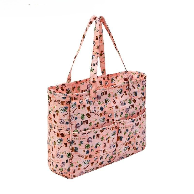 517E Travel Crochet Bag Yarn Storage Organiser Yarn Storage Bag for Crochet Yarn