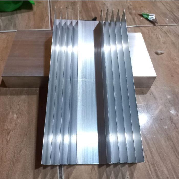 heatsink sirip 20cm hetsing 20 cm pendingin final hetsink transistor tipis 1