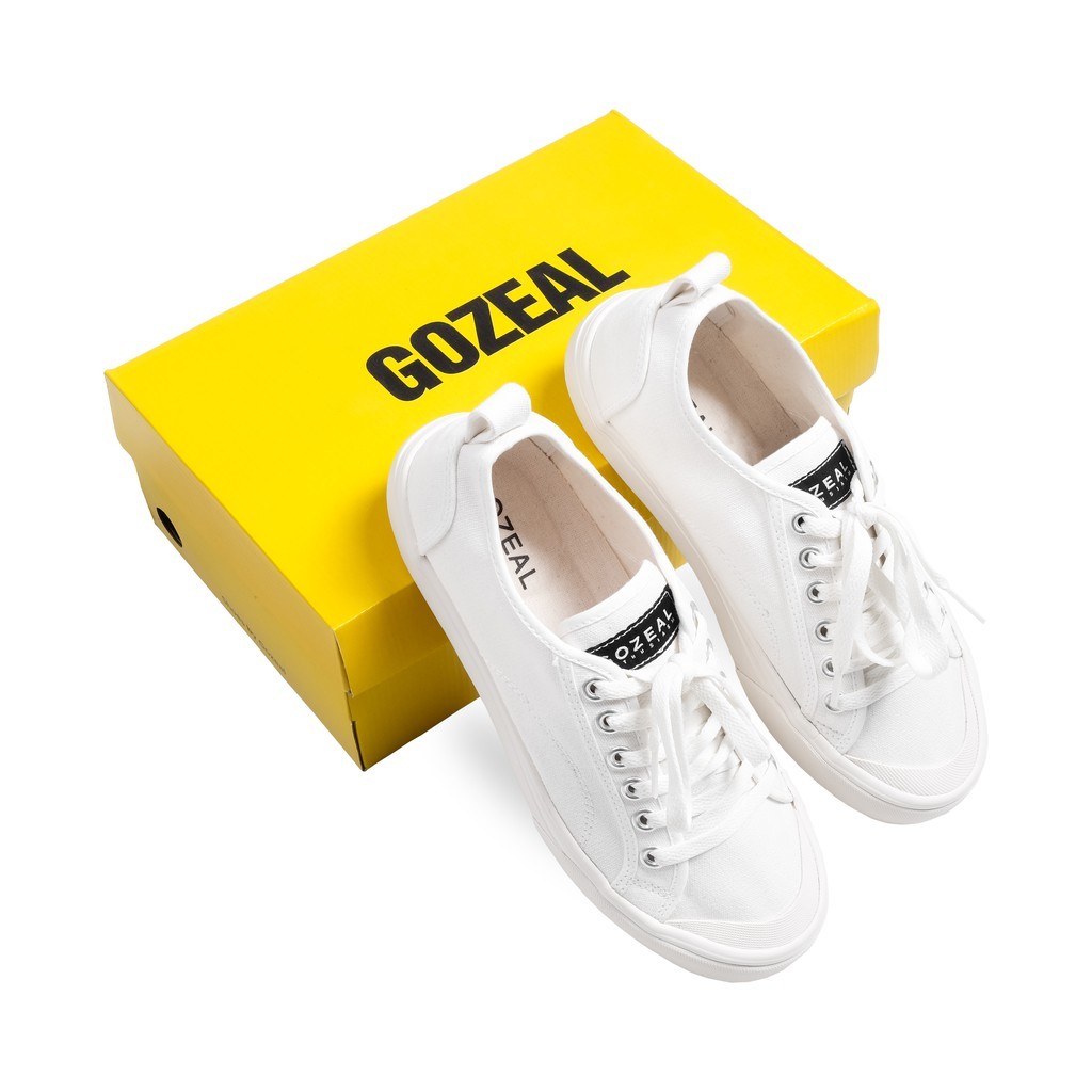 Gozeal | Sepatu Ryuga White Kanvas Stylish