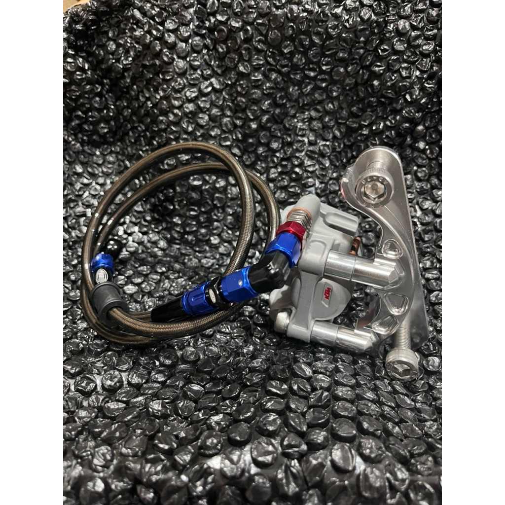 PAKET KALIPER KTM MINI FORMULA BREKET MIO SMILE, MIO SOUL XEON, FINO 115, XRIDE, MIO GT, MIO J, SOUL