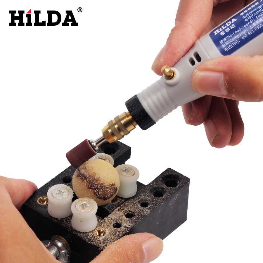 S.A - HILDA Bor Listrik Mini Rotary Drill Tool 3.2mm 18V 18000RPM - JD5202