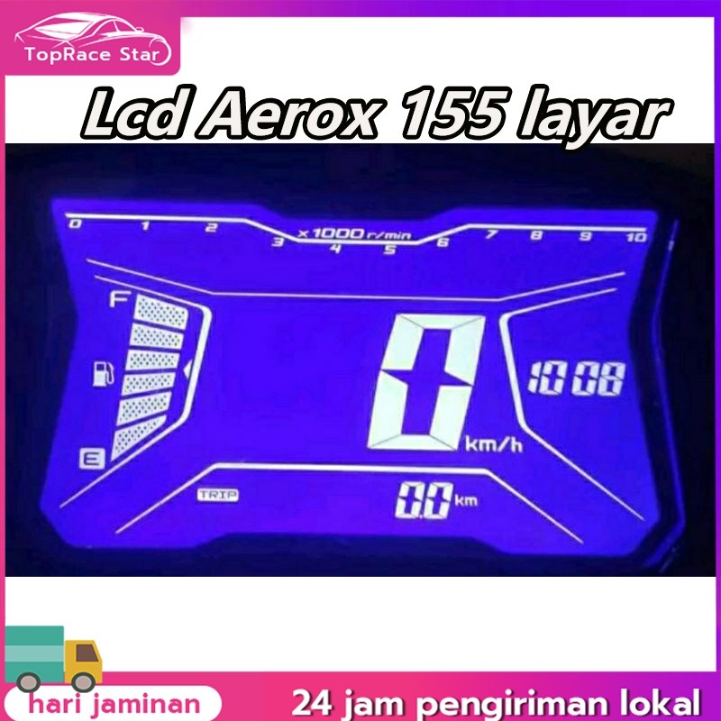 NGGESINGSHOP lcd speedometer Aerox yamaha lexi 155 old ori 2017-2020 std abs jaminan normal sby