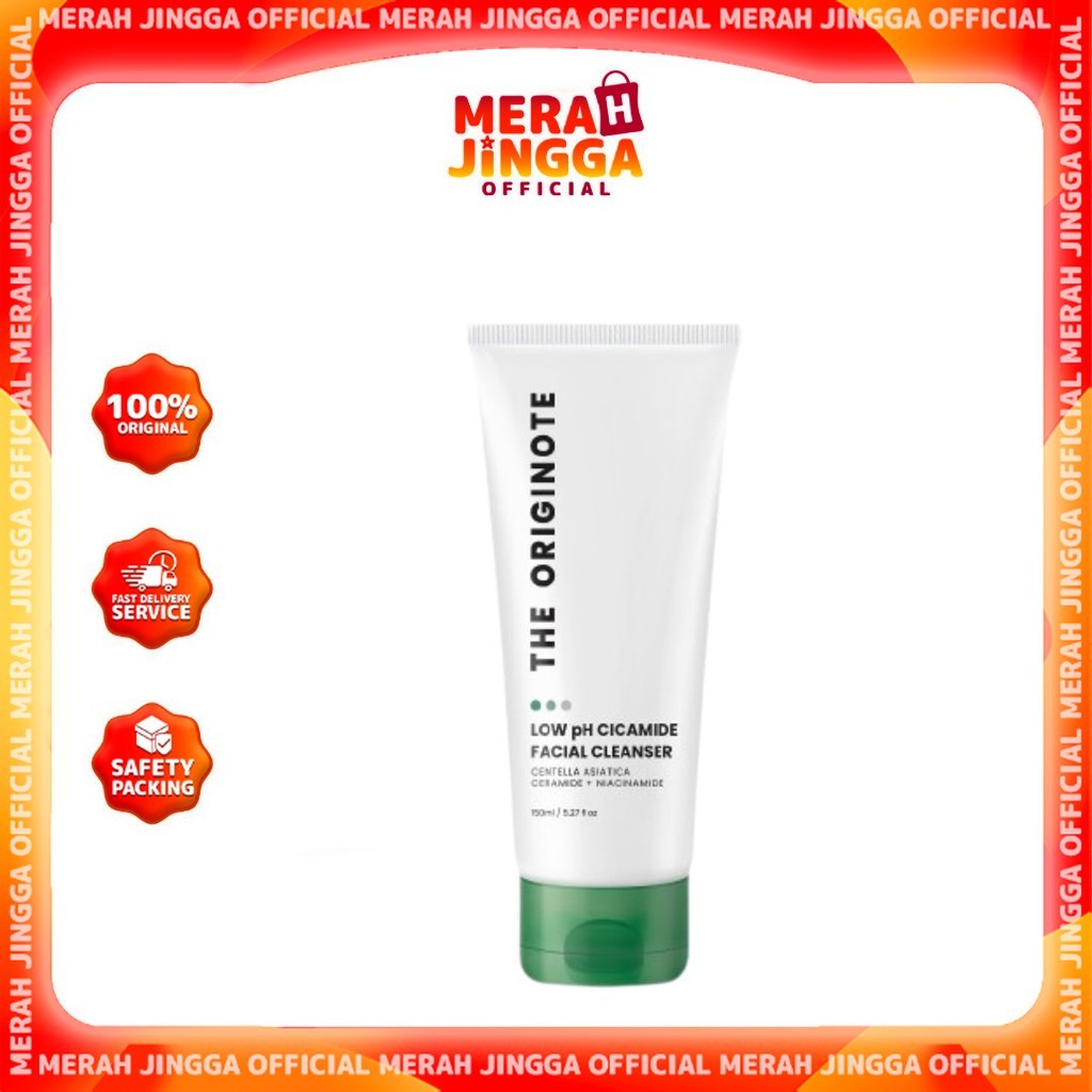 The Originote Low pH Cicamide Facial Cleanser | Merah Jingga Official