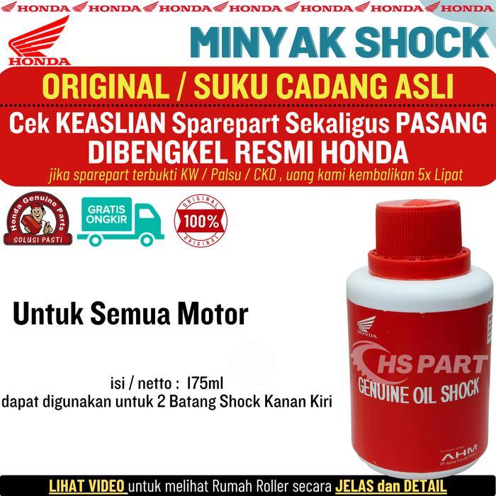 Minyak Oli Shock Shockbreaker Honda AHM 175ml Original Showa Untuk Semua Motor