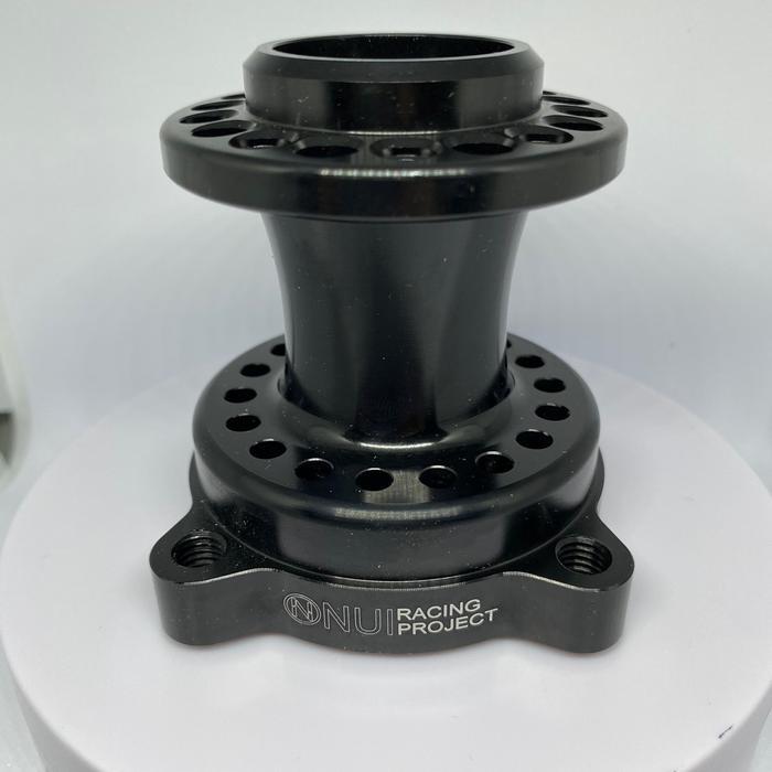 Tromol becak mini depan Nui cnc Lubang 4 mio vario - Hitam, Mio/yamaha