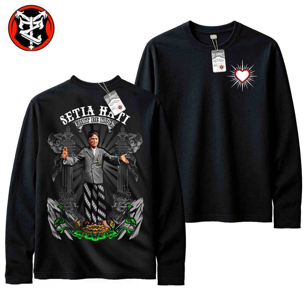 Distro Kaos PSHT Terate Lengan Panjang Eyang Suro 1922 Fort De Kock Ki Ngabehi Soero Diwiryo