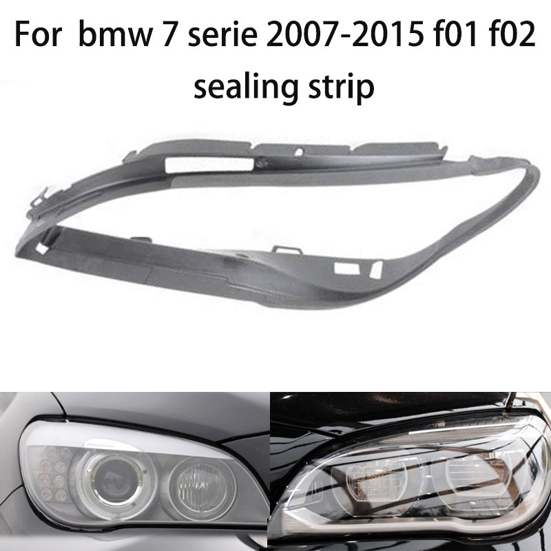 For BMW 7 Series F01 F02 2007-2015 Headlamp Seals Seals Waterproof Skins 63117225237 63117225238 Hea