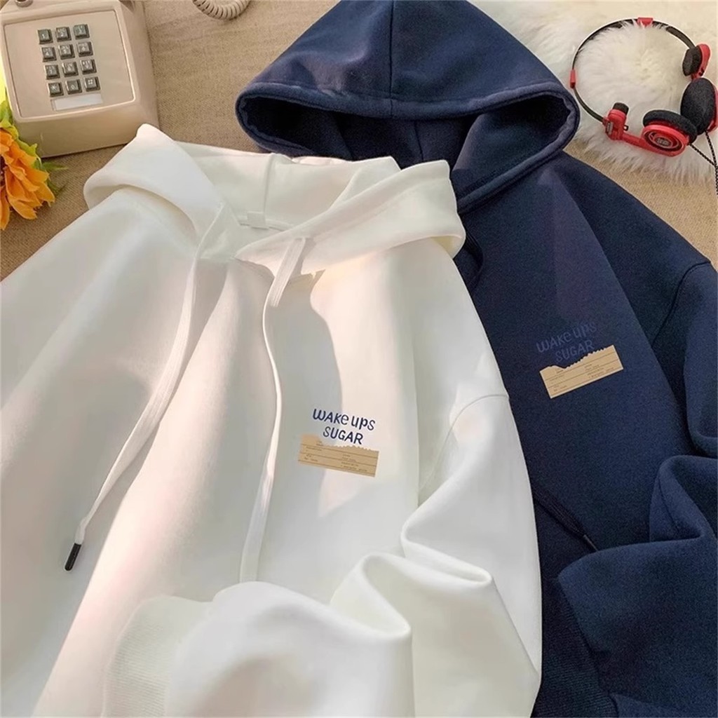 Hoodie Berat Retro Amerika