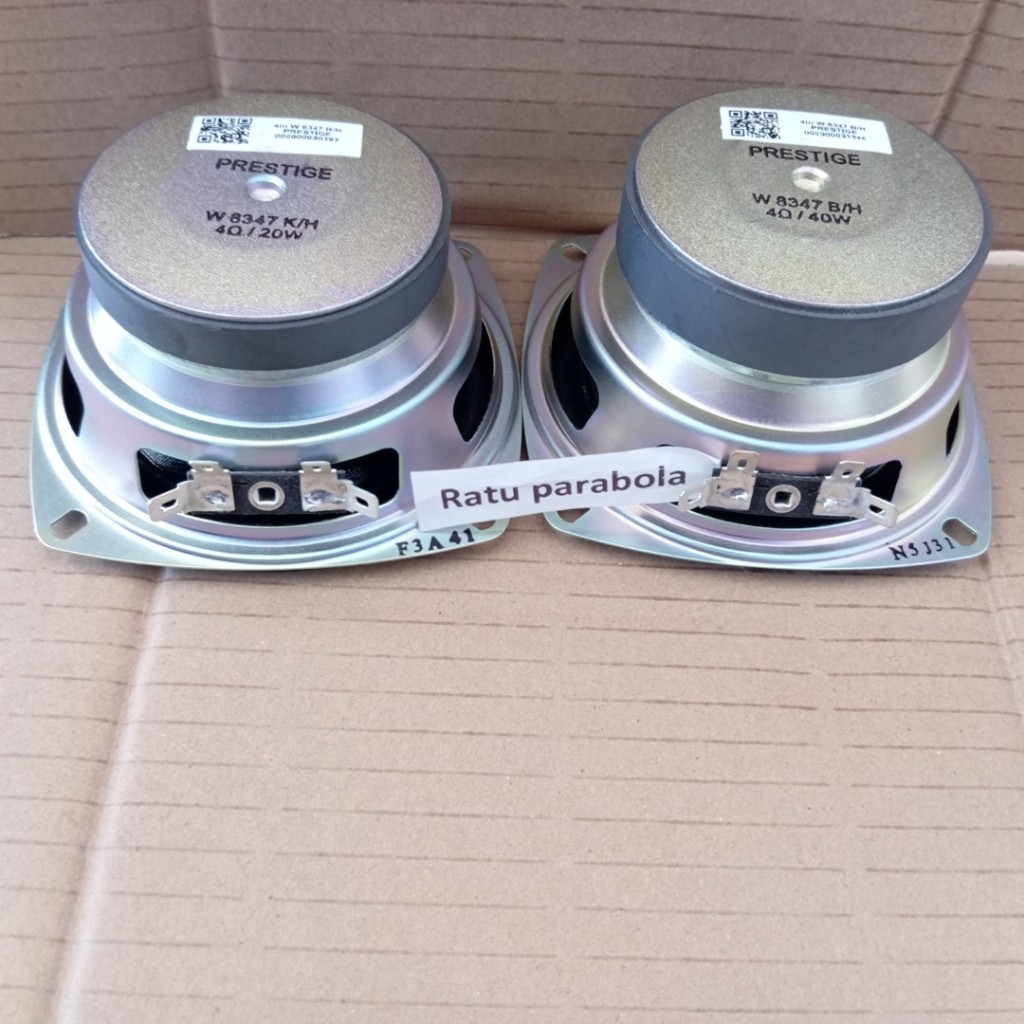 Speaker ACR 4 inch 4" woofer W 8347 K/H B/H besar kecil