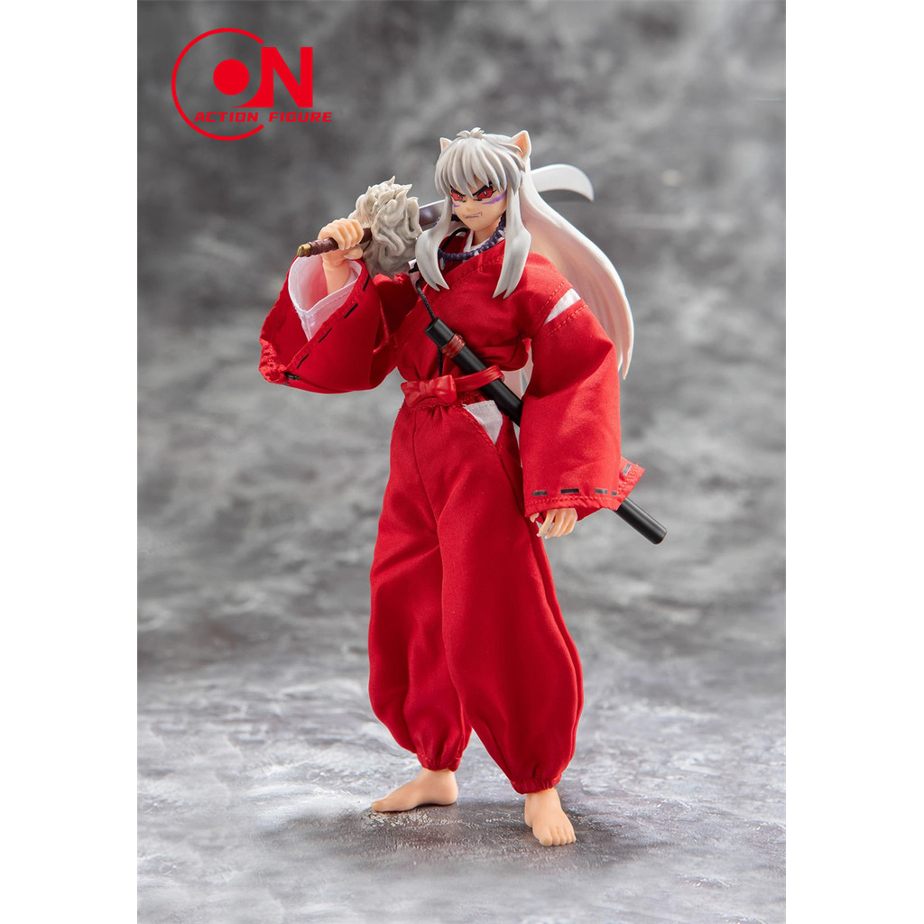 In Stock Anime-land Dasin/Great Toys/GT Inuyasha 1/12 Scale 16cm/6 Inch SHF/S.H.F PVC Action Figure 