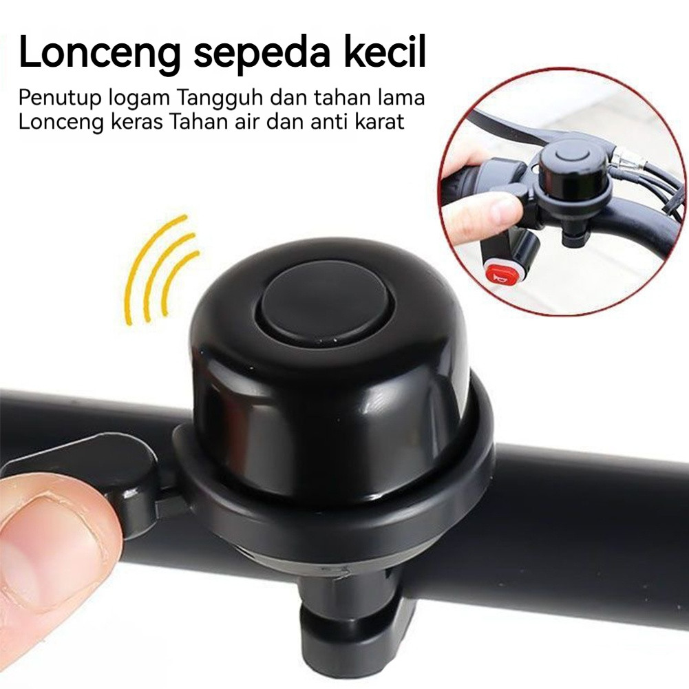 Bel Sepeda Yang Praktis dan Bersuara Keras Klakson Sepeda Gunung dan Sepeda Jalan Raya Aksesori Sepe