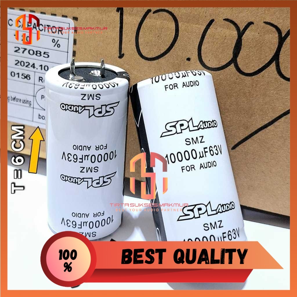 ELCO SPL AUDIO 10.000uf - 63V ORIGINAL SPL AUDIO PER PCS