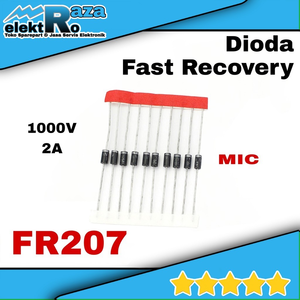 diode FR 207 renteng dioda FR207 Dioda Penyearah Ultra-Fast