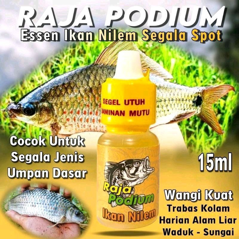 Raja Podium Essen Umpan Mancing Ikan Nilem Kolam Harian & Alam Liaran Paling Ampuh Segala Umpan Dan 