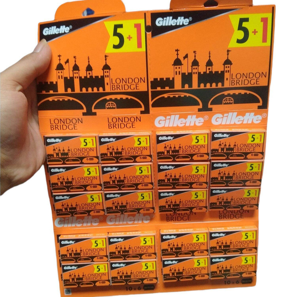 Silet London Bridge Original 1lembar 20Box (100Pcs/120Pcs)