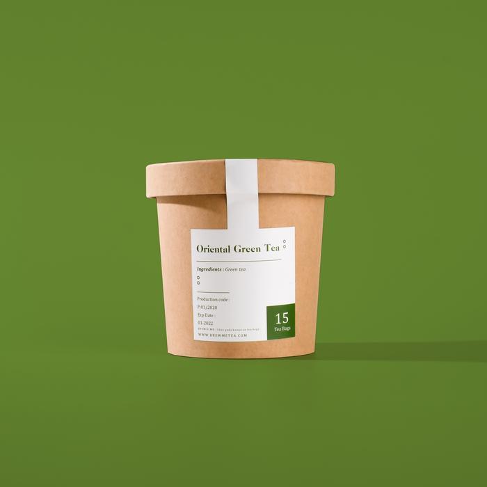 Brew Me | Oriental Green Tea - Tea Bag Pot