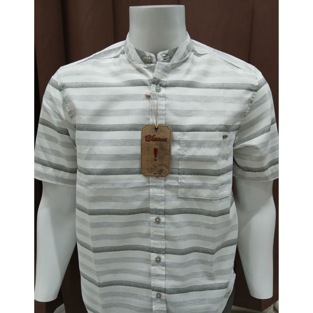 PROMO HITS KEMEJA KOKO WATCHOUT CASUAL LENGAN PENDEK REGULAR FITT ORIGINAL